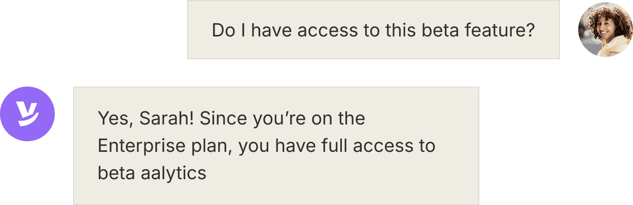 AI Support That Knows Who Is Asking