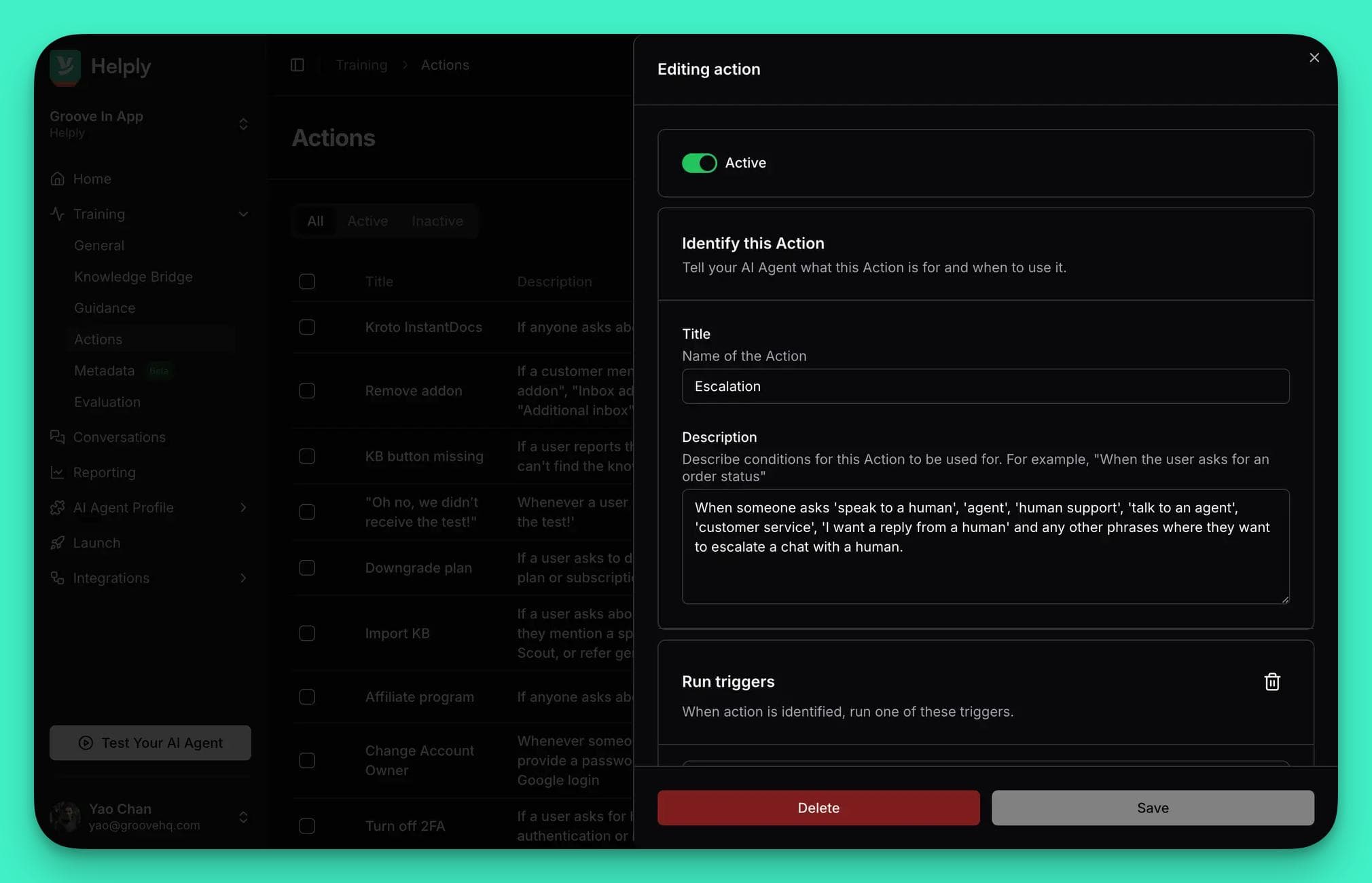 customer-support-automation-helply-actions-feature